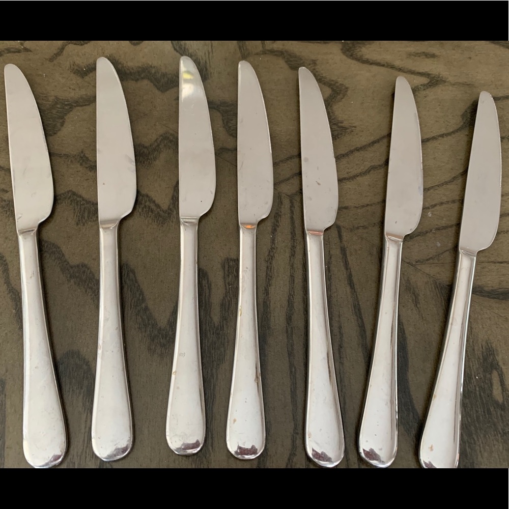 7-Pc. Bugatti Italy Stainless Dinner Knife
